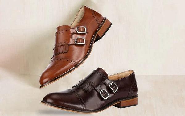 Monk strap shoes